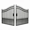 16 ft. Wrought Iron Driveway Gate - Arrow Design, Heavy-Duty