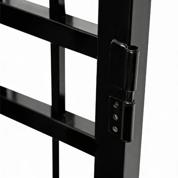 16 ft. Wrought Iron Driveway Gate - Arrow Design, Heavy-Duty