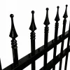 16 ft. Wrought Iron Driveway Gate - Deer Design, Heavy-Duty