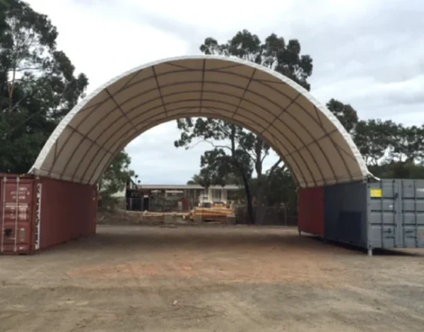 C4040 Container Shelter - 40'x40'x15'