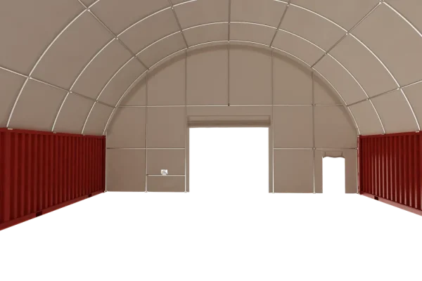C4040 Container Shelter - 40'x40'x15'