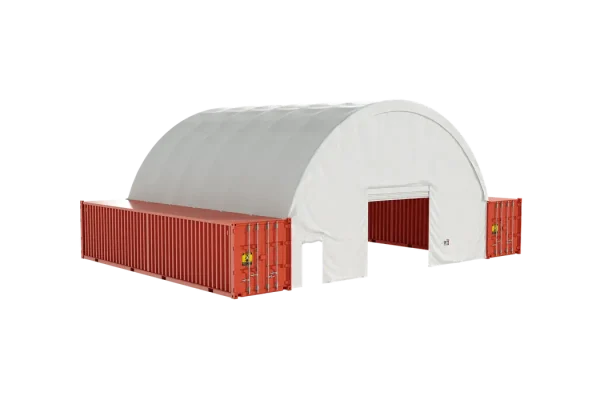 C4040 Container Shelter - 40'x40'x15'